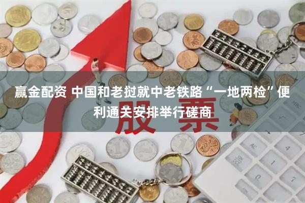 赢金配资 中国和老挝就中老铁路“一地两检”便利通关安排举行磋商